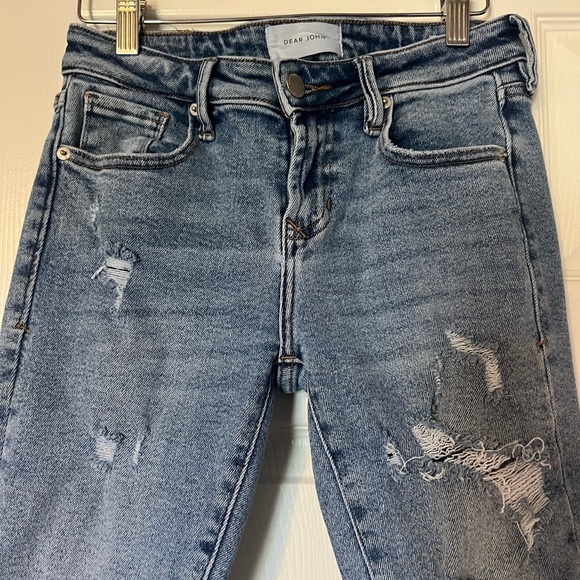 Dear John Blaire Slim Straight Glass Beach Jeans - Picture 7 of 16